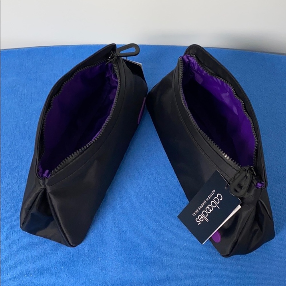 Caboodles Small Black Cosmetics Bag